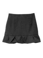 カシミヤウールミニスカート/サンドベージュ(053)