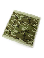 カモフラージュハンドタオル/グリーン系(023)