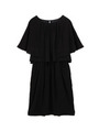 ケープスリーブワンピース/ブラック(019)