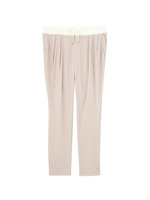 タックテーパードパンツ/ホワイト(003)