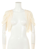 バラヨーク切替ボレロ/ベージュ