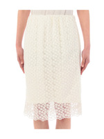 ビオラレーススカート/ホワイト系(002)