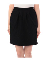 フラワーレースタイトスカート/ネイビー系(093)