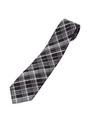 モノトーンチェックネクタイ/ダークグレー(213)
