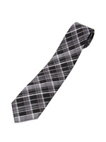 モノトーンチェックネクタイ/ダークグレー(213)