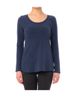 強燃裏毛 長袖プルオーバー/ネイビー系(093)