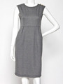 裏毛ノースリワンピ/グレー