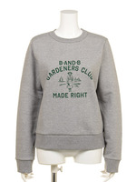 【BED＆BREAKFAST】Heavy Cotton Jersey Tops/GRAY