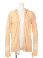 【Planet blue world】ニットパーカー/オレンジ