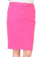カラータイトスカート/ピンク