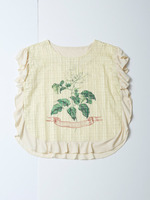 シースルーチェックTOPS/イエロー