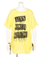 メイクイットTシャツワンピース/レモン