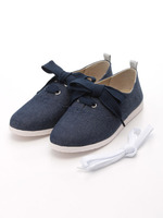 軽量レースアップシューズ/ネイビーコンビ
