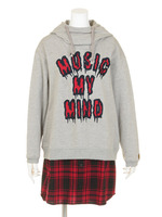 MMMパーカワンピ/ブルー