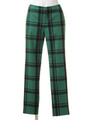 【GREED】Compression Wool Check Pants/GREEN