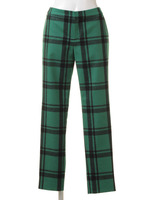 【GREED】Compression Wool Check Pants/GREEN