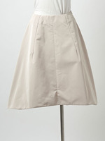 メモリーギャバスカート/ベージュ