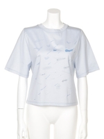 もじ&水彩ペイントTee/GRY