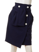 ウエストリボンスカート/BEG