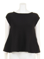 ソウバリフレアノースリニット/オフホワイト