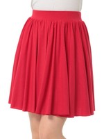 ボリュームスカート/カーキ