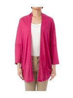 前開きドルマンニットカーディガン/ピンク系(072)