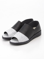 2WAYオープンシューズ/ホワイトコンビ