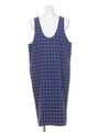 【BED&BREAKFAST】SUMMER MESH CHECK Sleeveless Dress/BLUE