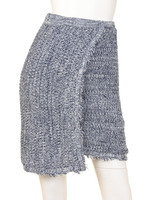 ツィードフリンジSK/ブラック