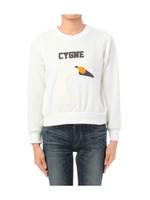 BIRD刺繍プルオーバー/ネイビー系(093)