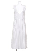 Ｖネックオールインワン/オフホワイト