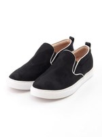 インヒールスリッポン/ブラック