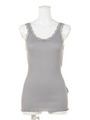 コットンリブインナータンク/グレイ