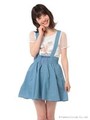サスペンダー付スカート/ブリーチ