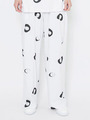 【IKUMI】FEW FACE LONG PANTS/WHITE