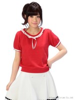 【Tralala】大人マリントップス/レッド