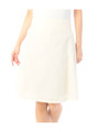 トリアセコットンベーシックスカート/アイボリー(004)