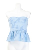 フラワーぺプラムベアTOPS/I/BLU