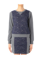 レース切り替えプルオーバー/ネイビー系(014)