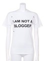 [Anna K]I AM NOT A BLOGGER  Tee/ホワイト