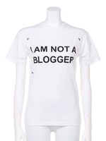 [Anna K]I AM NOT A BLOGGER  Tee/ホワイト