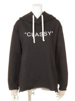 【FONT LAB×Planet blue world】フードプルオーバー/ブラック