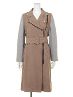 【MEN｀S LIKE】ライダーストレンチCT/ベージュ