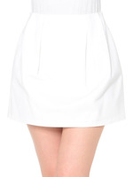コクーンミニスカート/シロ