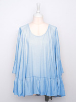 バックリボンフレアチュニック/SAXE