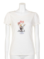 パフェプリントT/ピンク