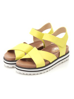 ビブラムソールサンダル/イエロー