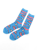 FLIT GHOST SOCKS/LIGHT BLUE