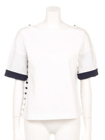 MULTI TOP NINA/D:WHT/NVY