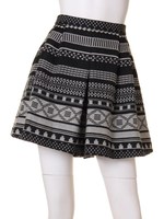 ジャガードショートパンツ/BLK